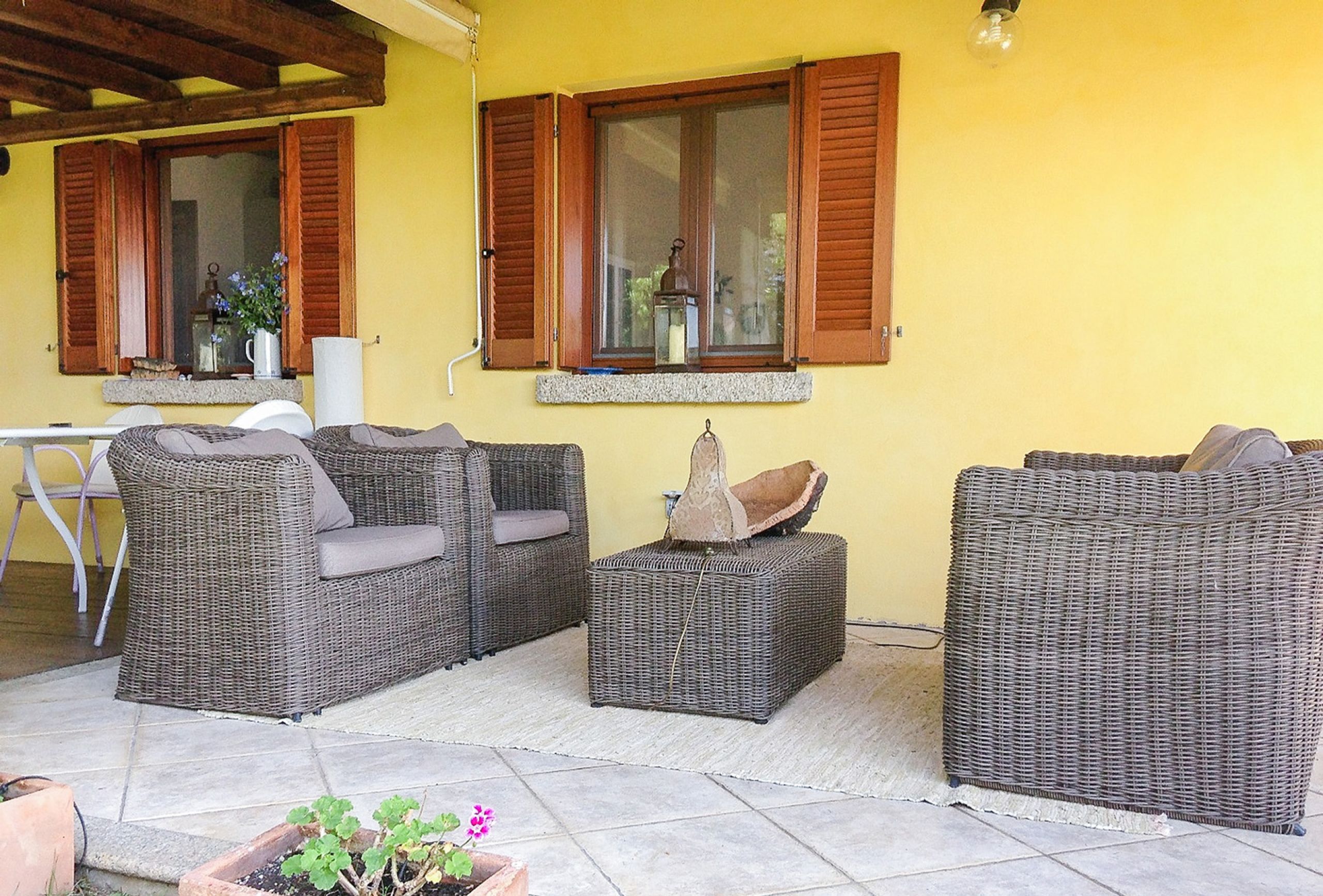 Veranda at Lux Rent Villa Smeralda Sardinia